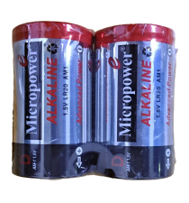 BAT-DCE-001 - D CELL ALKALINE BATTERIES - 12